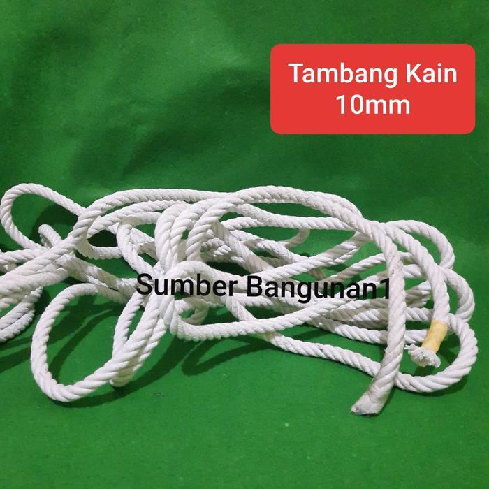 [] Tambang kain 10mm tali tambang besar(2m)