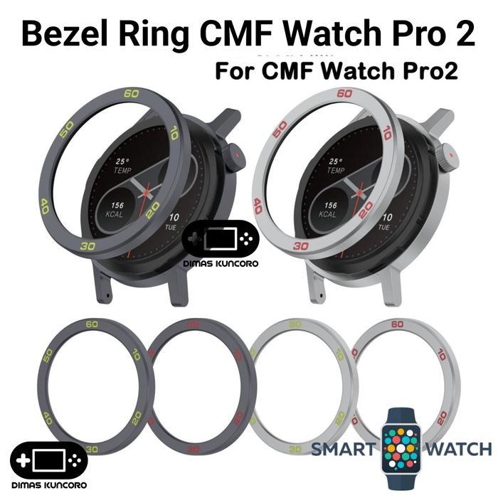 Stok Baru Bezel Ring CMF Watch Pro 2 protector case casing cincin nothing cmf watch pro 2 pro2