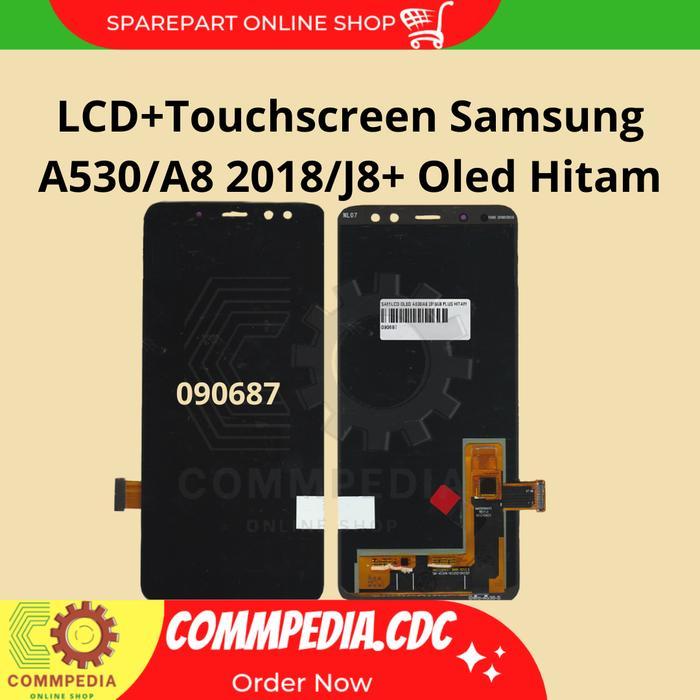 LCD SAMSUNG A530/A8 2018/J8+ OLED +TOUCHSCREEN