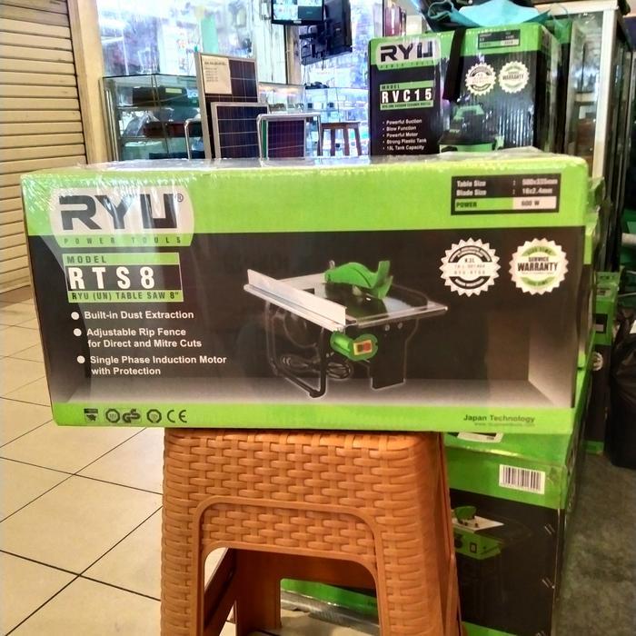 Ryu Rts 8 Tabel Saw / Mesin Meja Potong Ryu 8 In