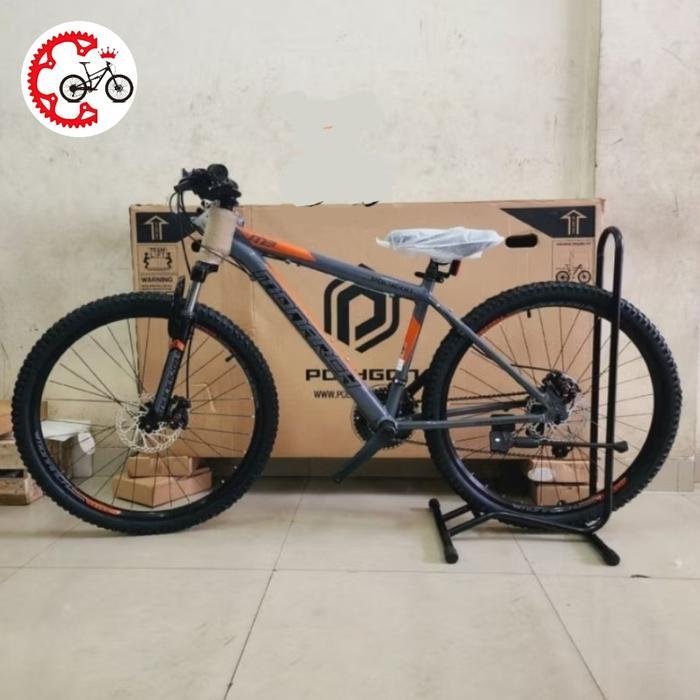 SEPEDA GUNUNG MTB POLYGON MONARCH 3 26 - Grey
