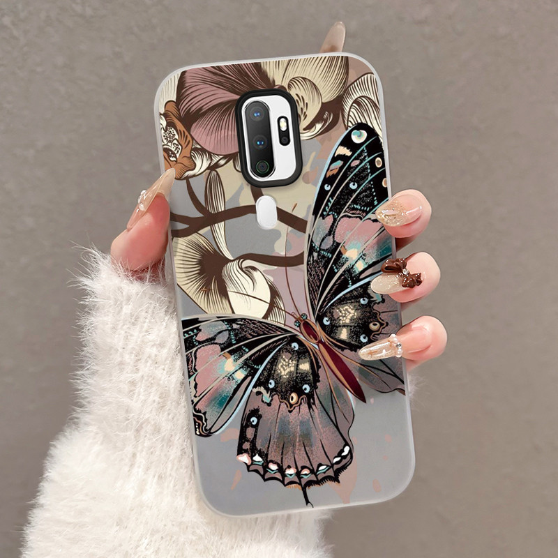 Casing Hp Untuk OPPO A5 2020 OPPO A9 2020 Case Casing HP Softcase ponsel silikon tahan jelly shell j