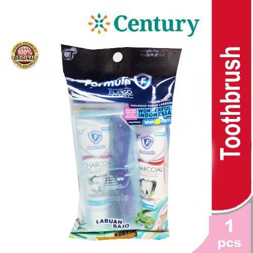 Formula Flip Go Nano Charcoal/ Toothbrush / Sikat Gigi / Sikat Gigi