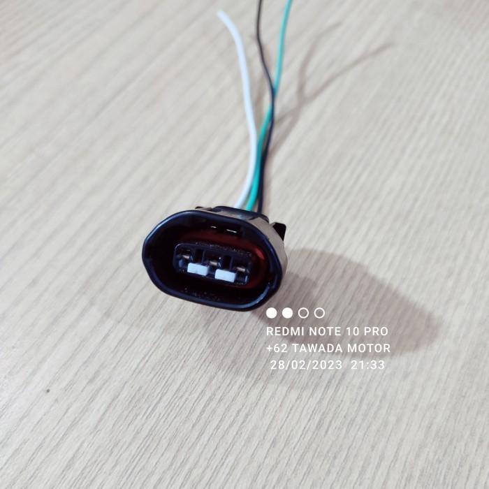Soket Alternator Dinamo Ampere Vios Gen 1 - Hitam Termurah Langka