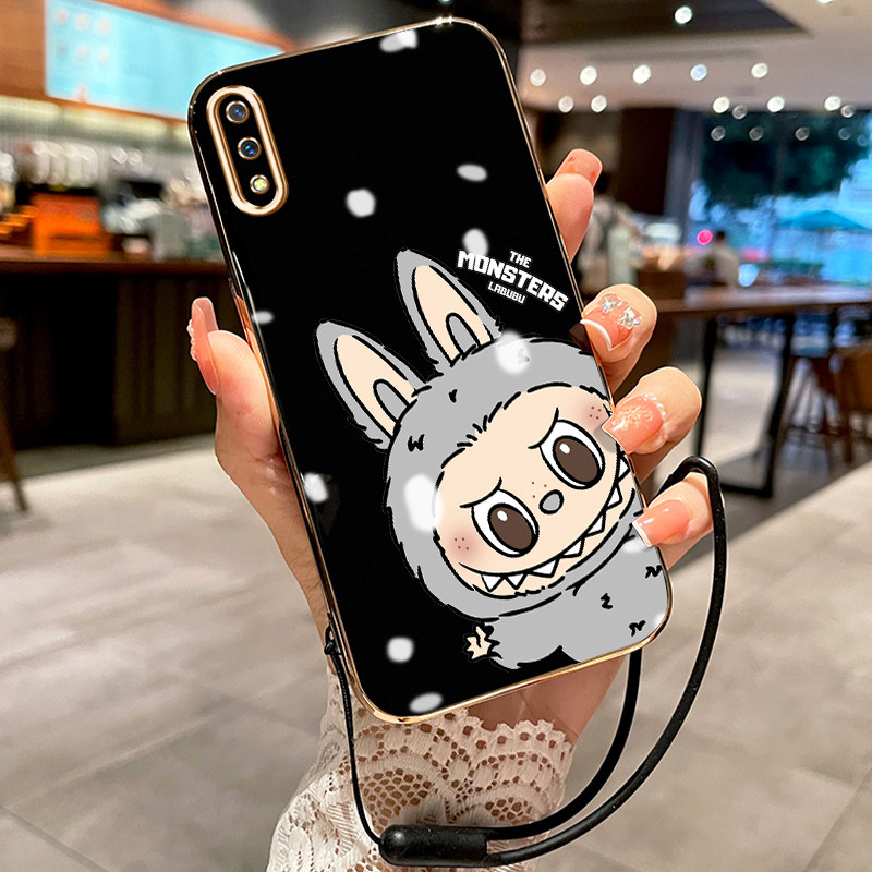 Casing Hp Untuk VIVO V11 V11 Pro Case Boneka mainan populer pelapisan elektro Cesing silikon Kasing 