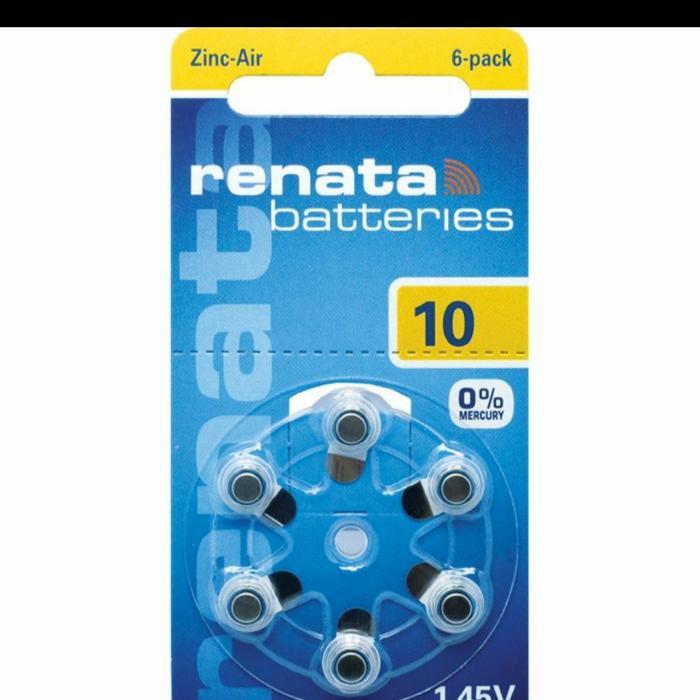 BATERAI RENATA ALAT BANTU DENGAR AG5 /ZA13/HEARING AID AG5