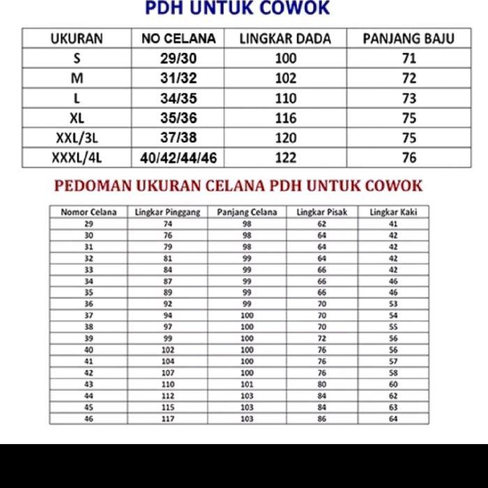 SETELAN BAJU DINAS PDH LAKI-LAKI LENGAN PANJANG WARNA PEMDA TUA MUDA DONGKER HITAM SERAGAM PNS