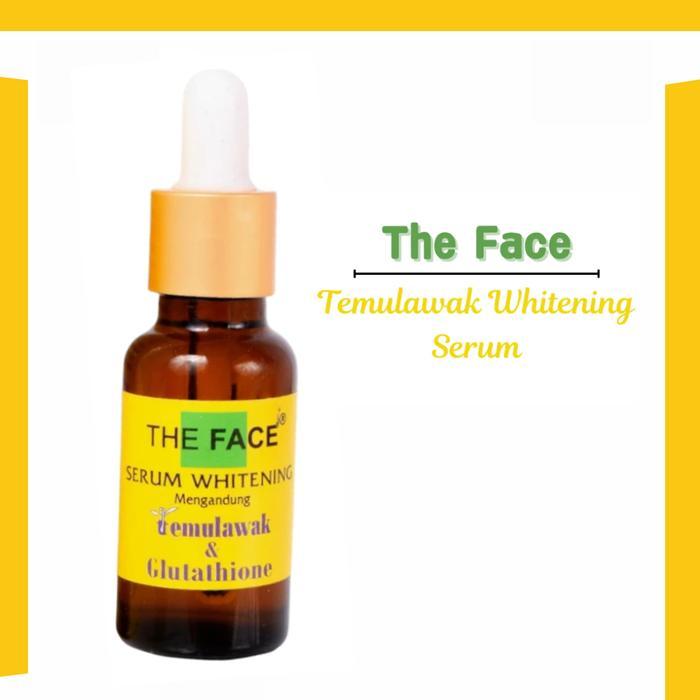 The Face Temulawak Whitening Serum With Glutathione 20Ml/Serum Wajah