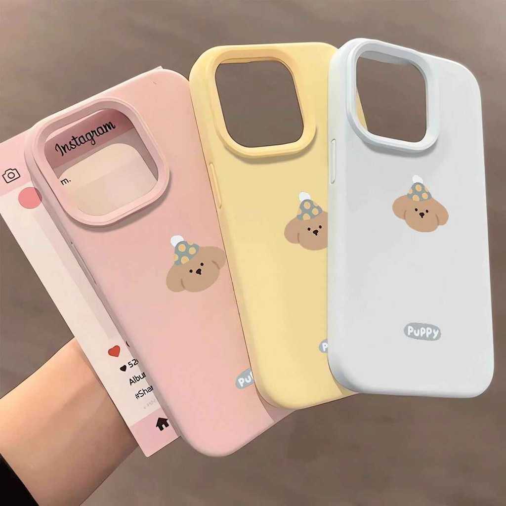Anjing Topi [Case Infinity] Casing Hp Redmi 15 15C 13C Note 14 4G 5G 13X 13 A5 Lucu Silicone Terbaru