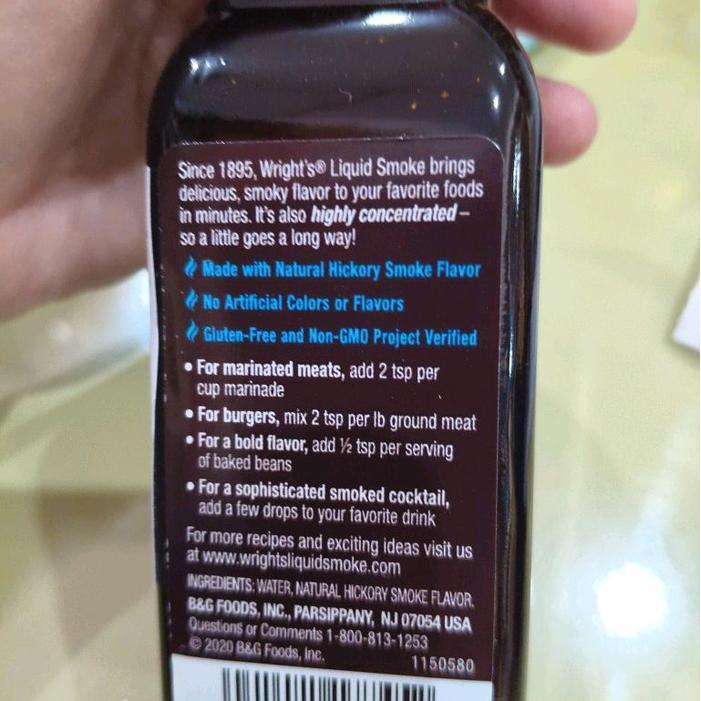 WRIGHT'S LIQUID SMOKE HICKORY/ BUMBU BARBEQUE HICKORY 103ML