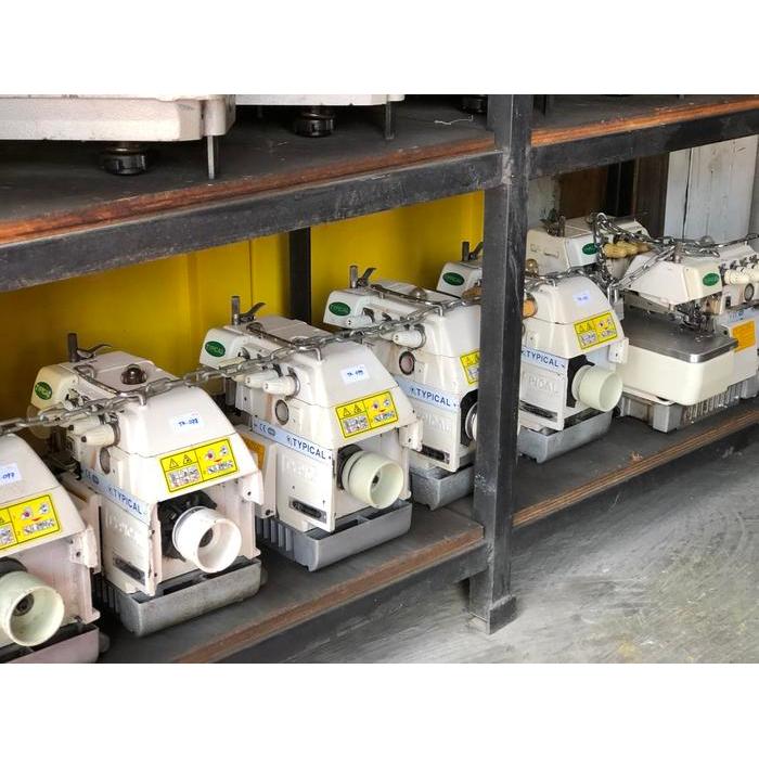 Mesin Obras Seken B4 TYPICAL ketokan, SERVO dinamo