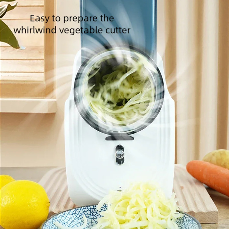 Multi-function Vegetable Cutter Household Kitchen Electric Vegetable Cutter Vegetable Slicer