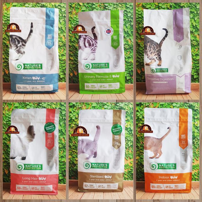 Promo Dry Cat Food Natures Protection Kitten Adult Cat 2Kg Urinary Indoor
