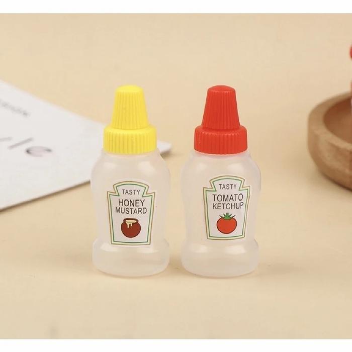 BOTOL MINI SAUCE // BOTOL MINI BENTO - MUSTARD & TOMAT