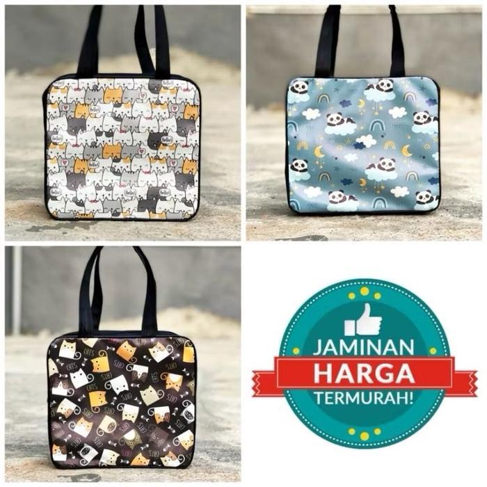 Tas Bekal Makanan Sean Lunch Bag Pria Wanita Anti Bocor & Thermal Tas Bekal Kekinian Praktis