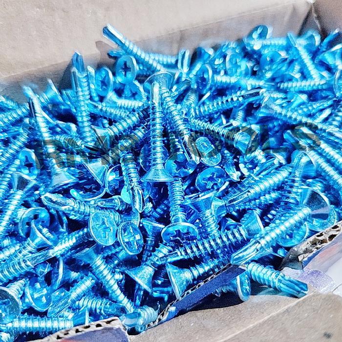 "New" Sekrup Roofing SDS 8 x 32 mm / Baut Sekrup Baja Ringan FH 8 x 32 mm