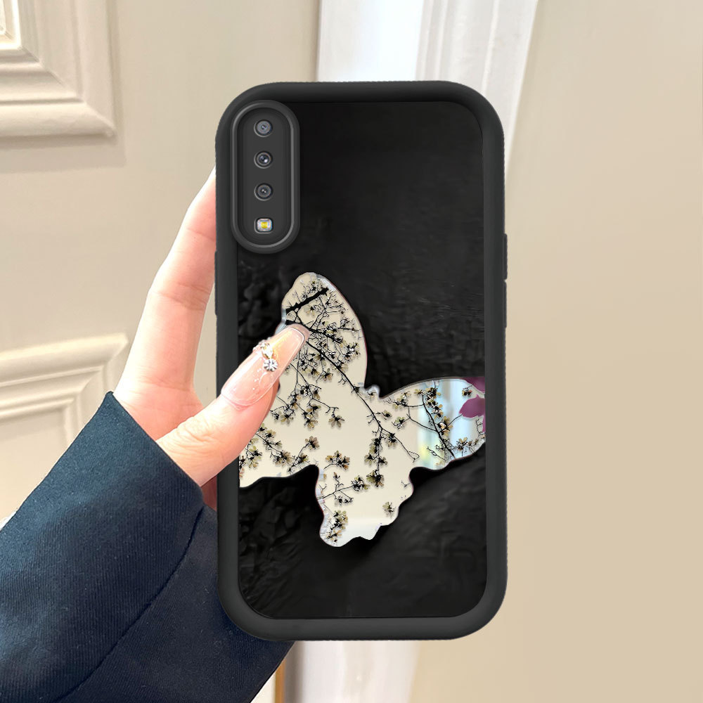 Casing Hp Untuk Compitable With Samsung Galaxy A7 2018 A750 Cermin Phone Case Softcase Softcase Cass