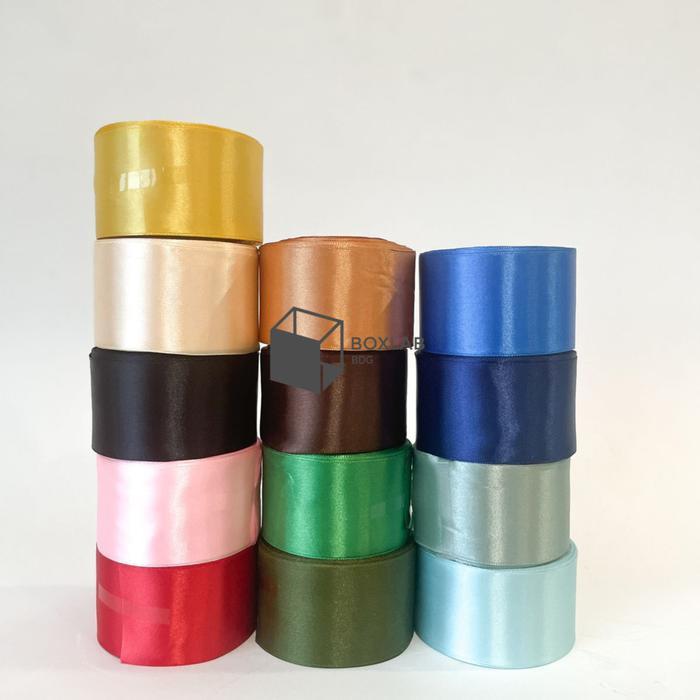 Pita Satin 2 inch / Pita kain 5 cm