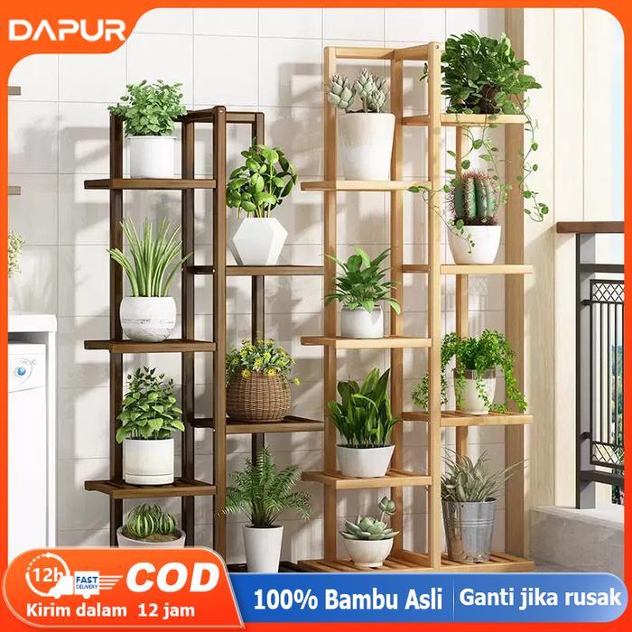 [DH]Rak Bunga Rak Bunga Sudut Ruang Tamu Rak Bunga Kayu Tanaman Rak Bunga Minimalis Standing Pot