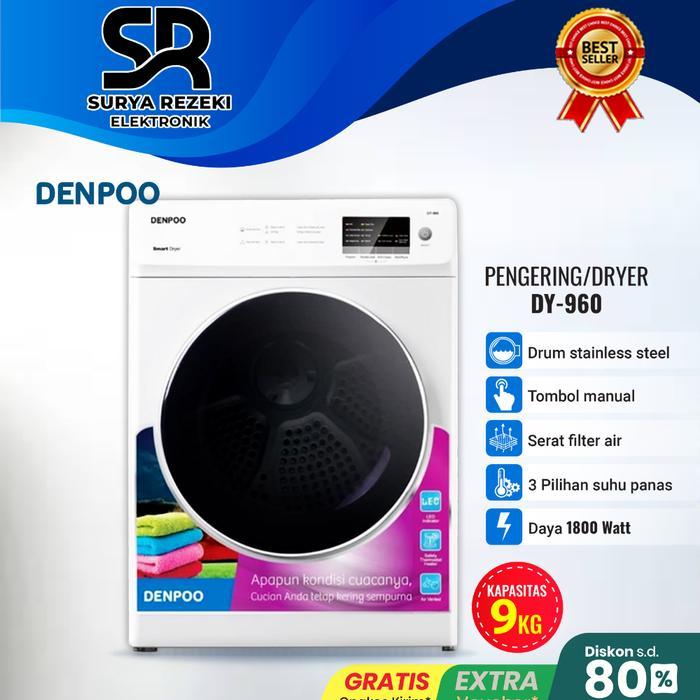 MESIN DRYER DENPOO DY960 PENGERING100%/ LAUNDRY