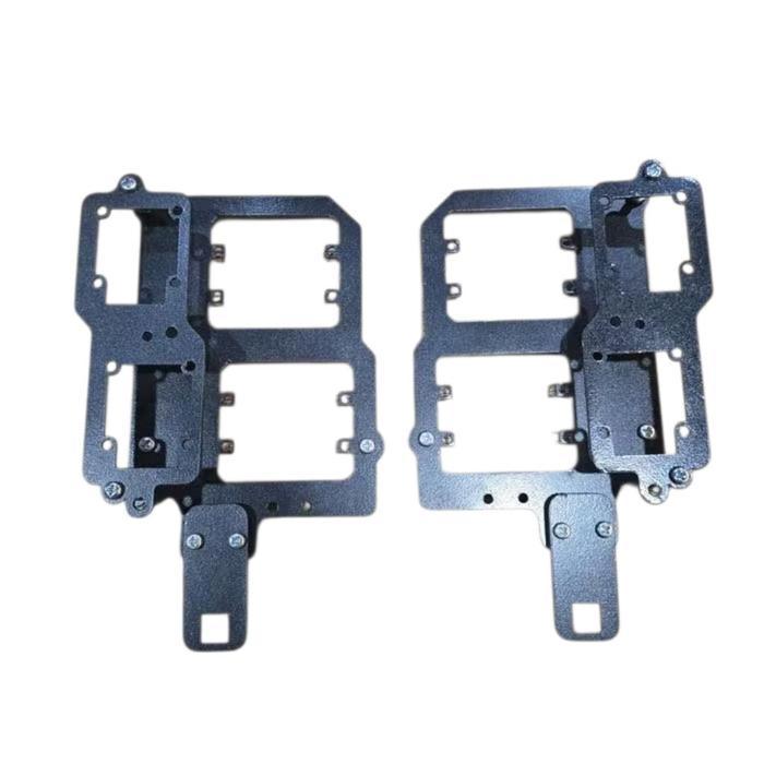 Bracket Breket Matrix Foglamp Pajero Sport 2022 - 2024 Dudukan Lampu Projie Aes Vahid Vinyx Pro7