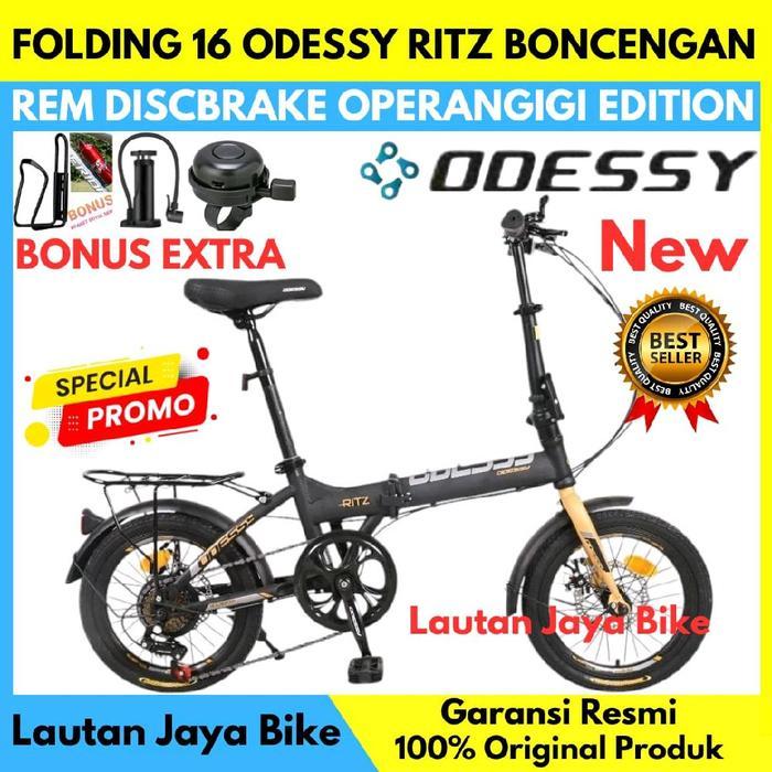 SEPEDA LIPAT 16 ODESSY RITZ BONCENGAN New Gratis Ongkir