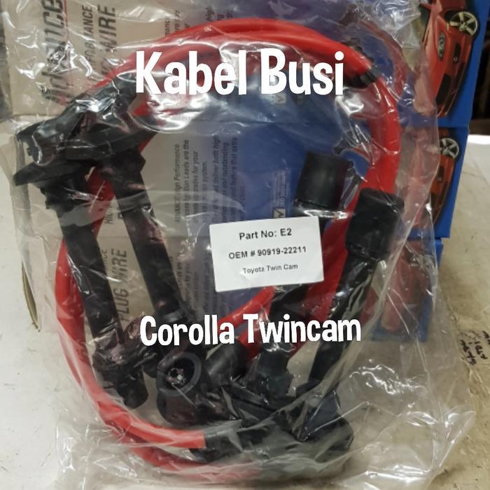 Kabel Busi Toyota Corolla Twincam Ae92