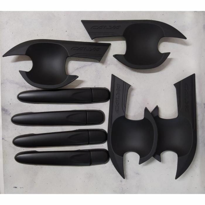 Paket Outer+Cover Handle Hitam Toyota Calya