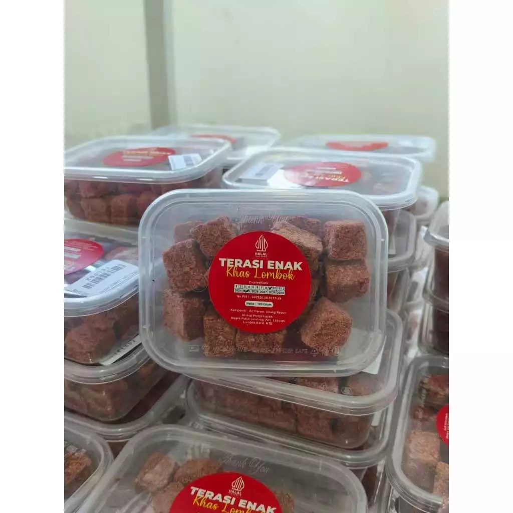 Oleh-Oleh Lombok NTB Terasi Enak Oven dadu