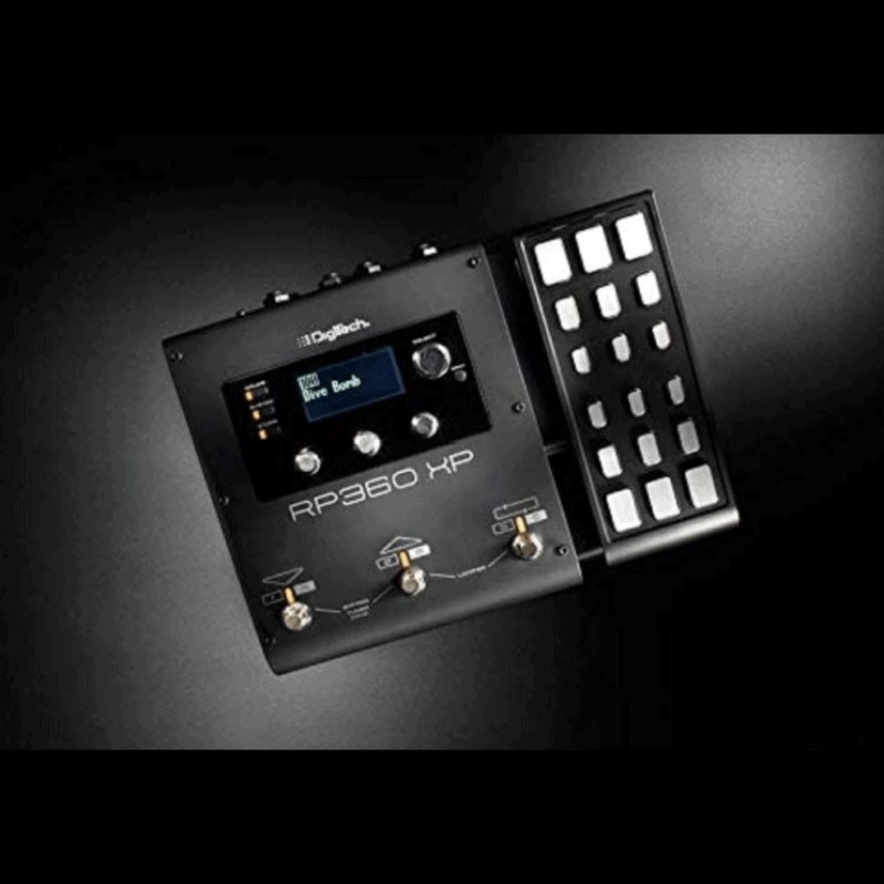 DigiTech RP360XP guitar multi-effect floor processor with 160 different effects (55 amps, 27