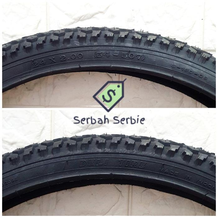 Ban Luar Sepeda 24X2.00 Swallow 24 X 200 2.00 24X200 Deli Tire Mtb