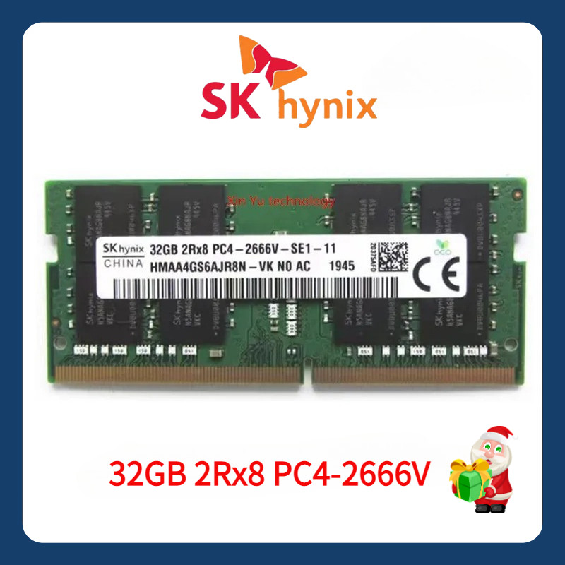 SK hynix 32GB 2Rx8 PC4 2666V DDR4 2666MHz Original SO-DIMM RAM Notebook laptop memory 32G