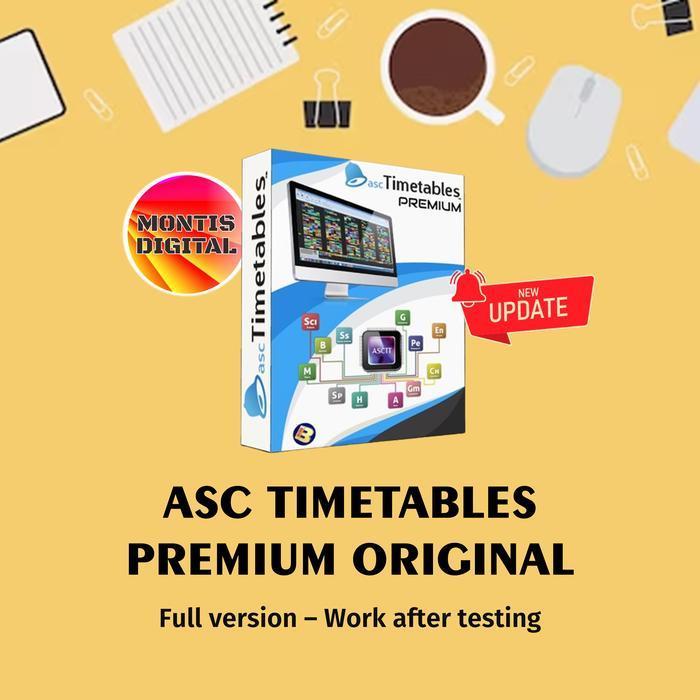 Software aSc TimeTables 2025 License Full