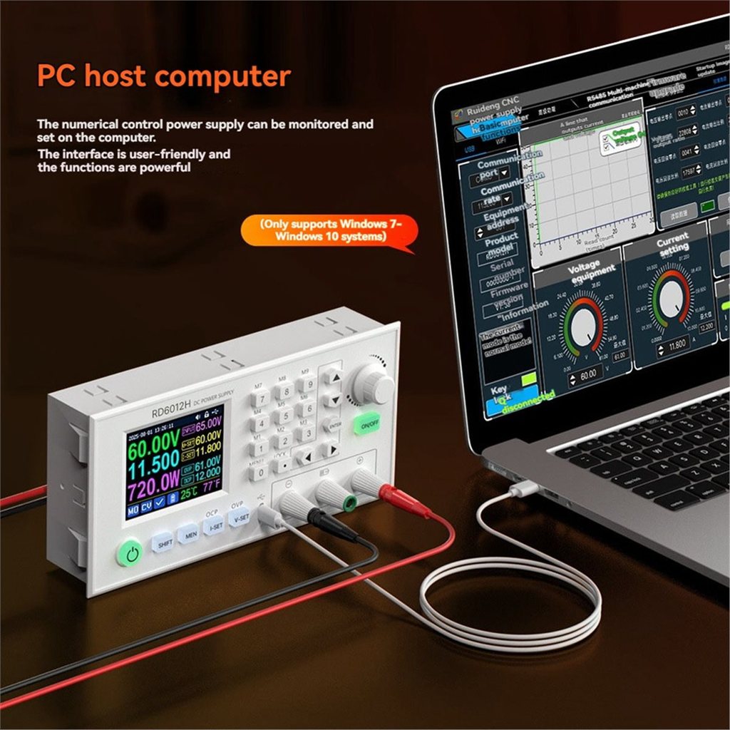 A32M RD6012H-W DC Adjustable Steps Down Voltage Regulated Power Supply 60V 12A Step-Down Converter