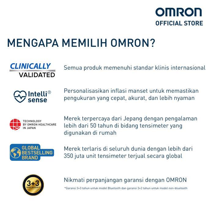 OMRON BLOOD PRESSURE MONITOR HEM-7600T TENSIMETER DIGITAL + BLUETOOTH