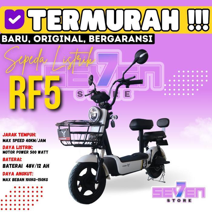 Sepeda Listrik Uwinfly Redfish 5 New Garansi Resmi
