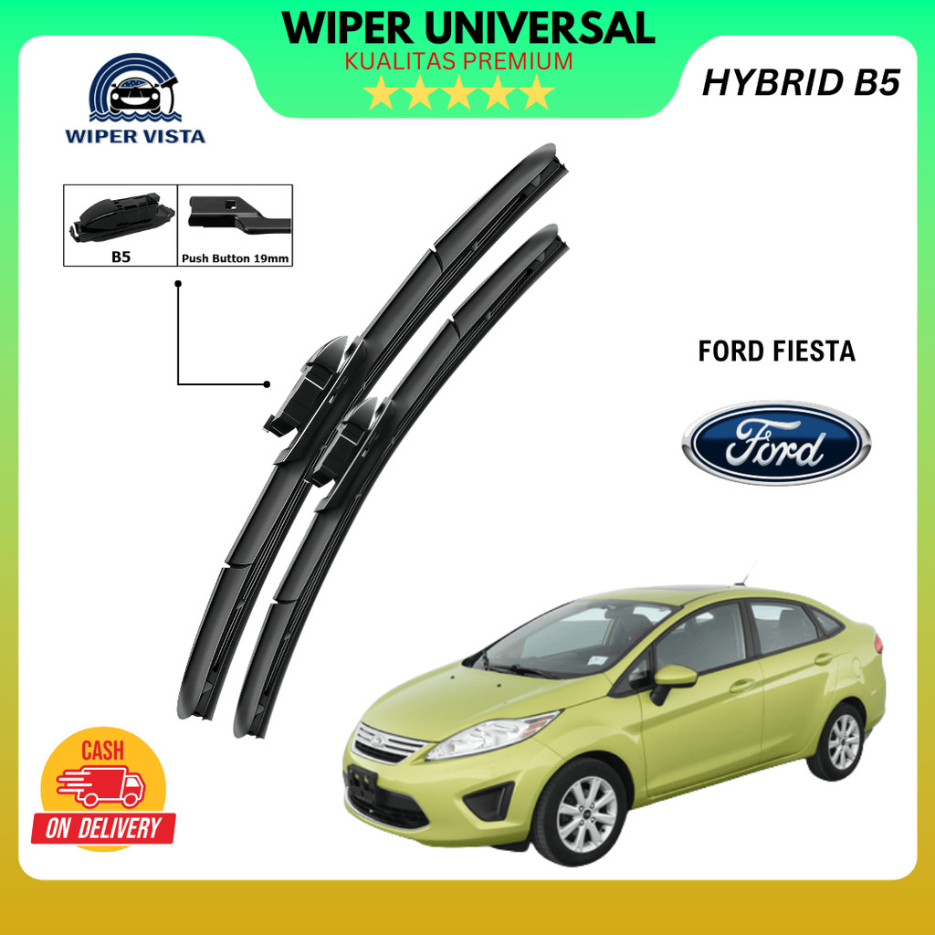 Wiper Ford Fiesta Hybrid Kaca Depan Mobil