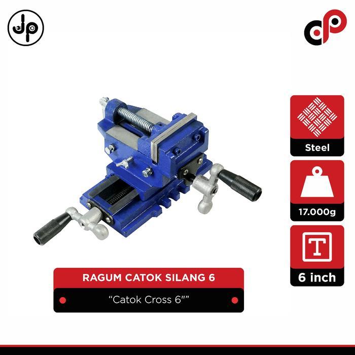 Terbaru Ragum Catok Silang 6" Catok Cross 6"