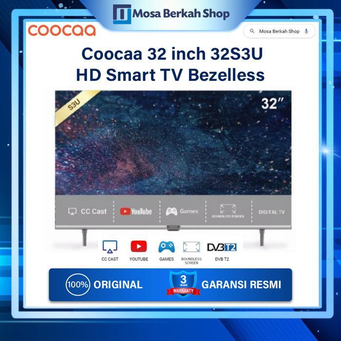 Coocaa Smart TV 32 inch 32s3u Digital Smart TV Garansi Resmi Coocaa - 32S3U