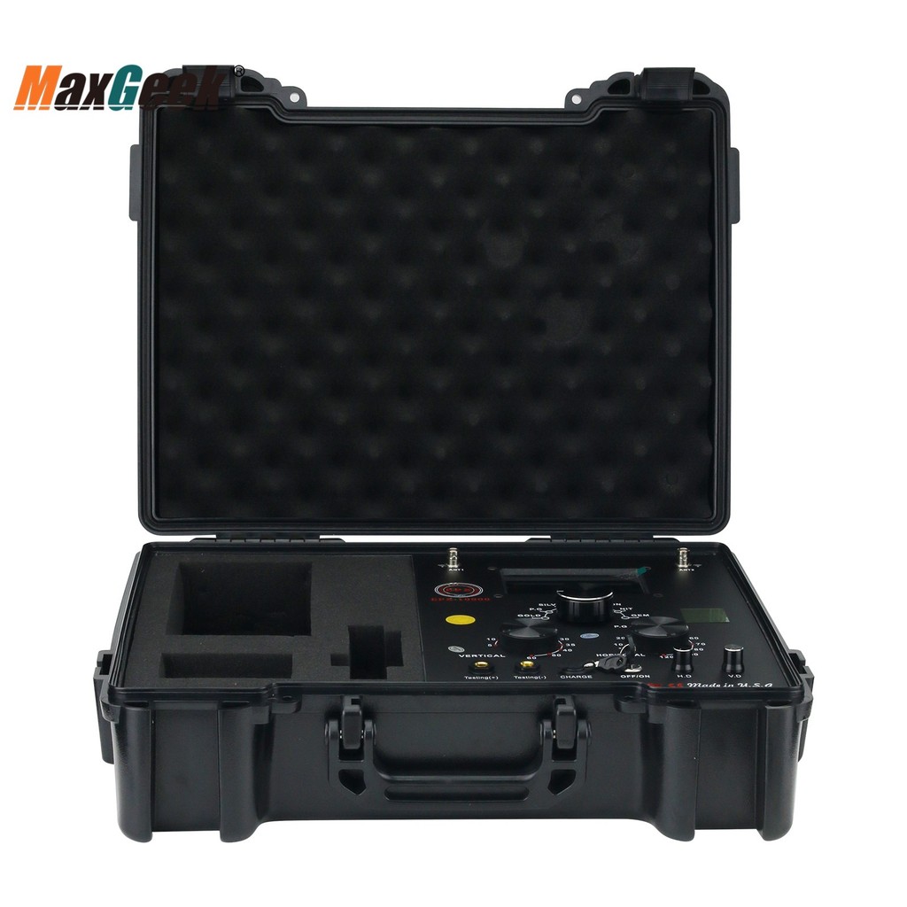 Maxgeek Long Range Gold Metal Detector Finder Scanner Epx-10000 Underground Gold Treasure Hunter 50M
