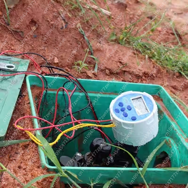 No Wiring Required Agricultural Smart Irrigation Customized Solenoid Valve Controller Water Valve