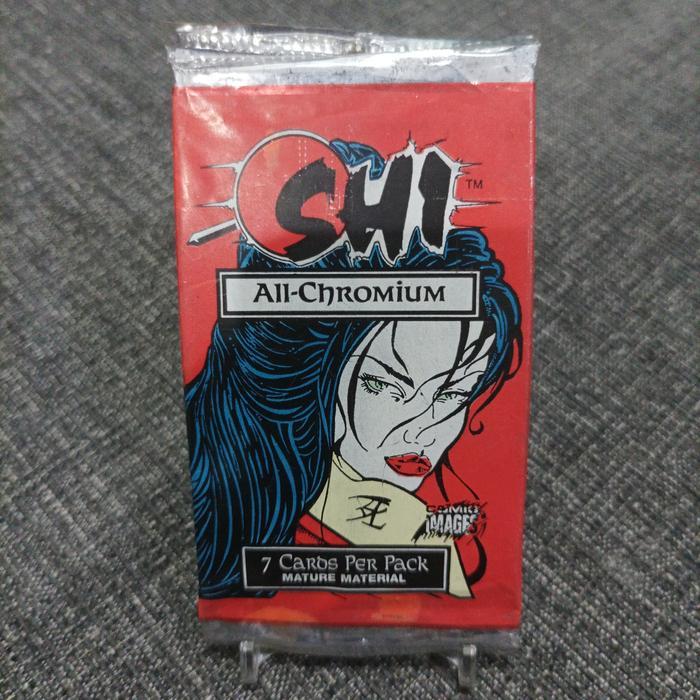 Shi all chromium trading card sealed pack