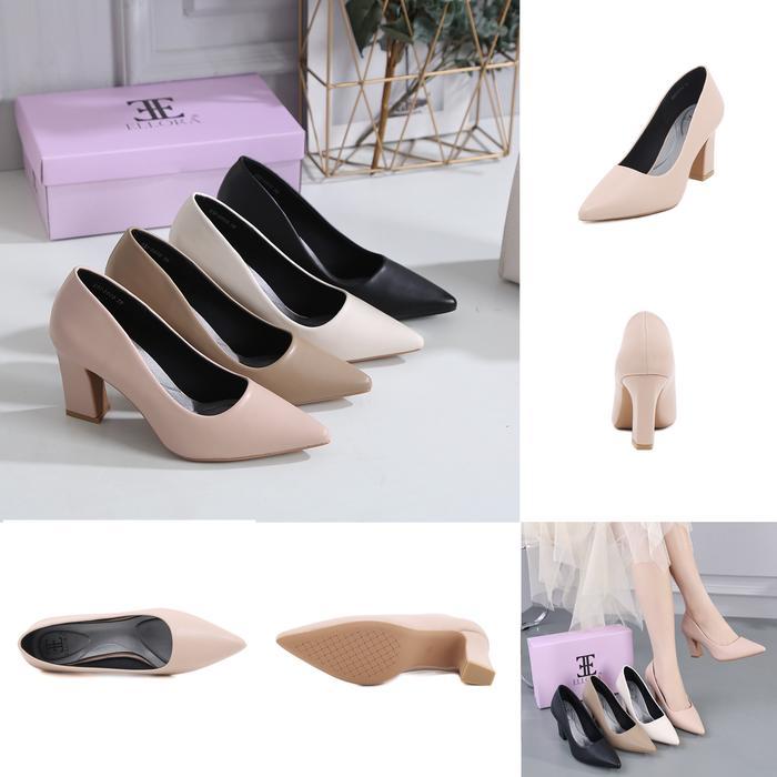 Donatello - Em3900 Sepatu Hak Wanita Kerja High Heels Shoes Import