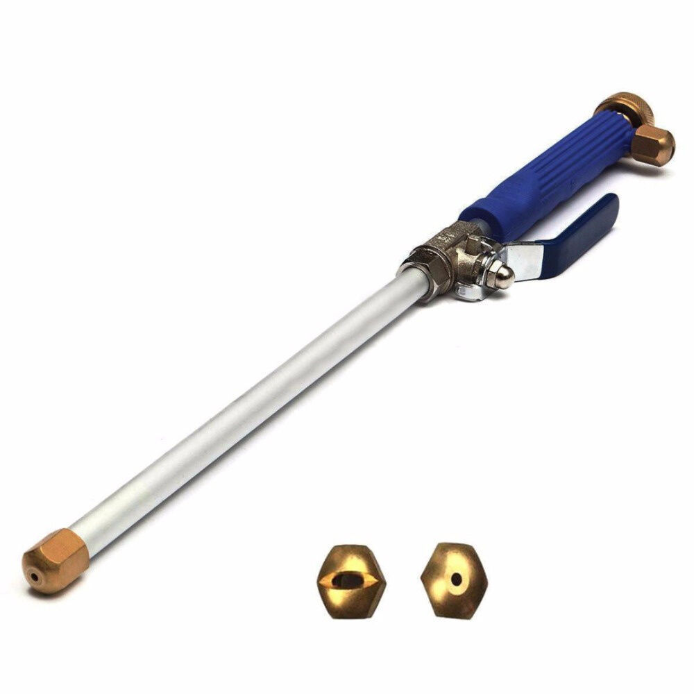 High Pressure Water Gun 46cm Metal Water Gun High Pressure Power Washer Spray Car Washing Tools