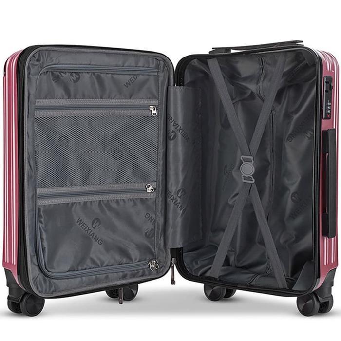 Idoky Murah 20 24Inch Tas Koper Baju Traveling Wanita Bagasi Luggage High Quality Product