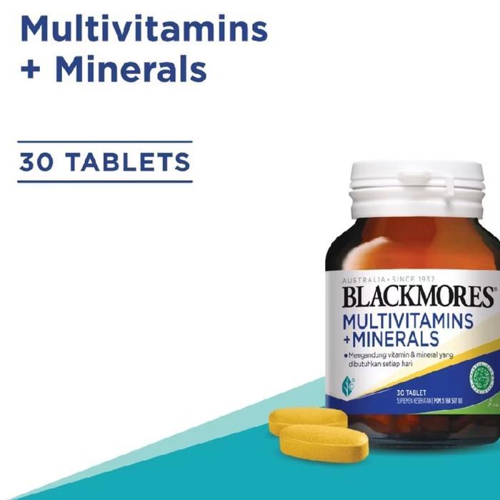 Blackmores Multivitamin + Minerals Isi 30 Tablet / Blackmores Gercep