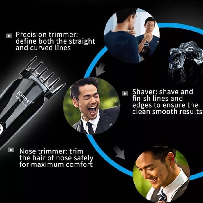 Alat Cukur Kemei Km - 600 11 In 1 - Mesin Cukur Elektik