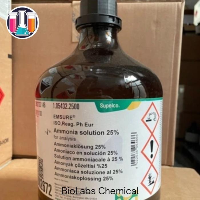 Ready Ammonia Solution 25% Merck