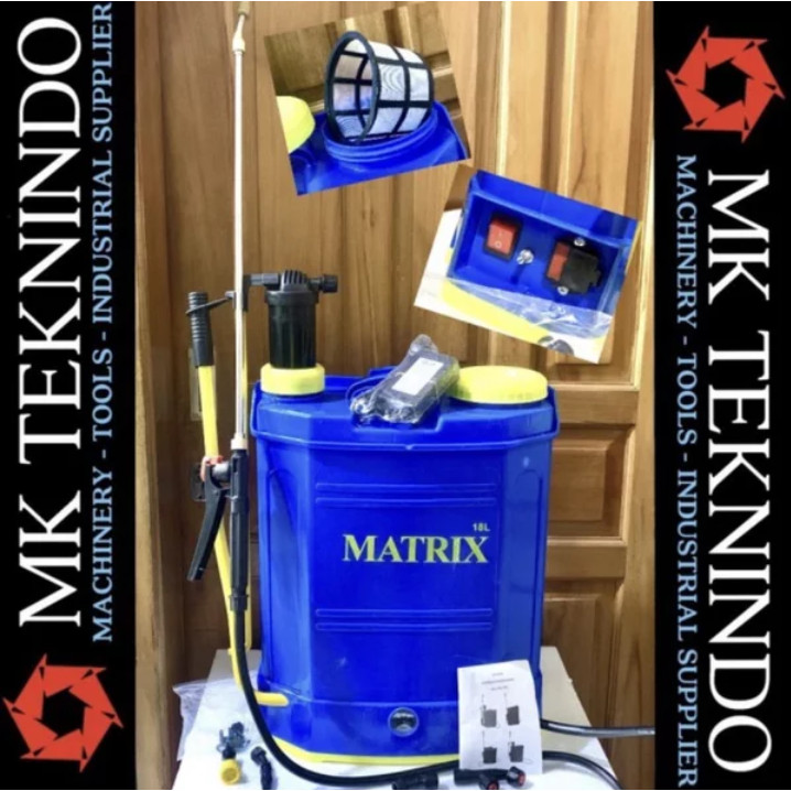 BIG SALE  Matrix 18 L Liter Sprayer Elektrik 2 in 1 Hama Semprotan Semprot 15 16 Best Seller
