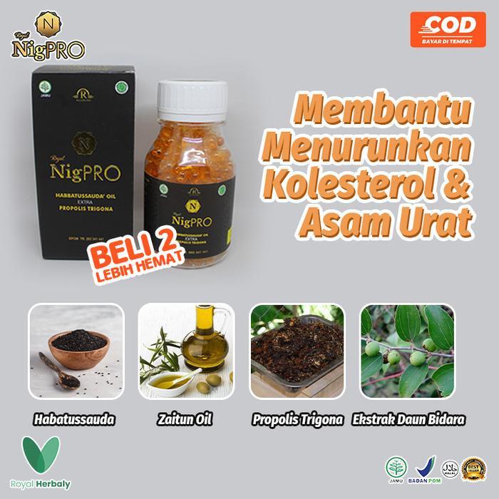 NIGPRO KAPSUL OBAT KAPSUL HERBAL HABBATUSAUDA